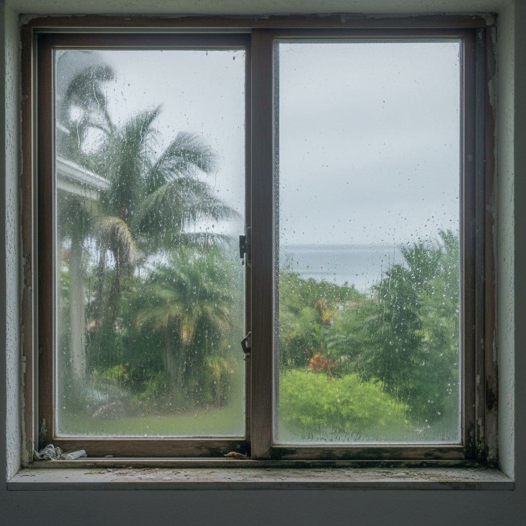 Modern replacement windows on Louisiana home exterior built to withstand humid climate